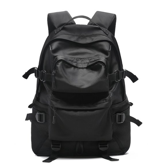 Nylon Backpack Black - Picture 1 of 1
